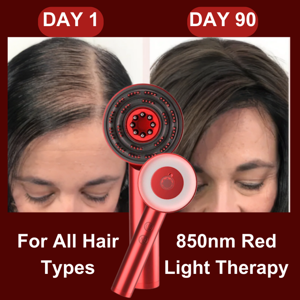 Regrow your hair in 90 days with Hair Glow 3-in-1 Brush - Image 2